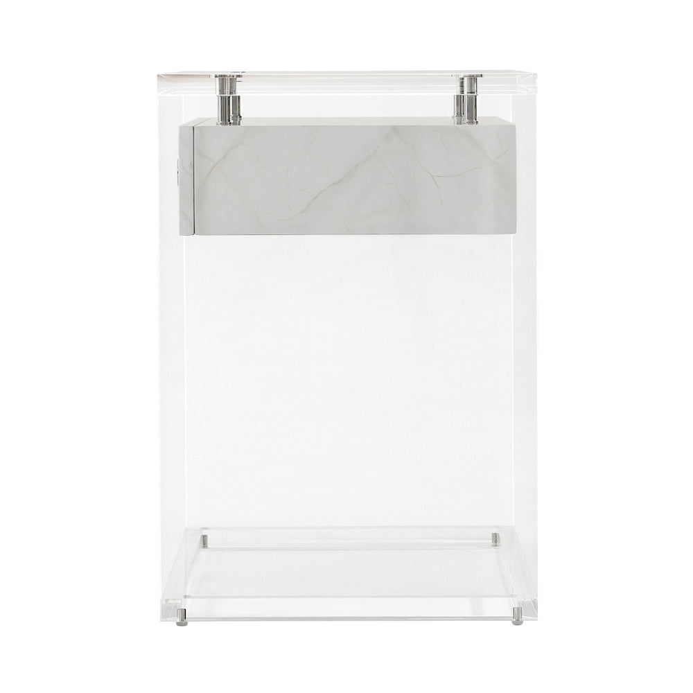 GENERATION (FAUX CARRARA) SIDE TABLE Fine Furniture Purchasing