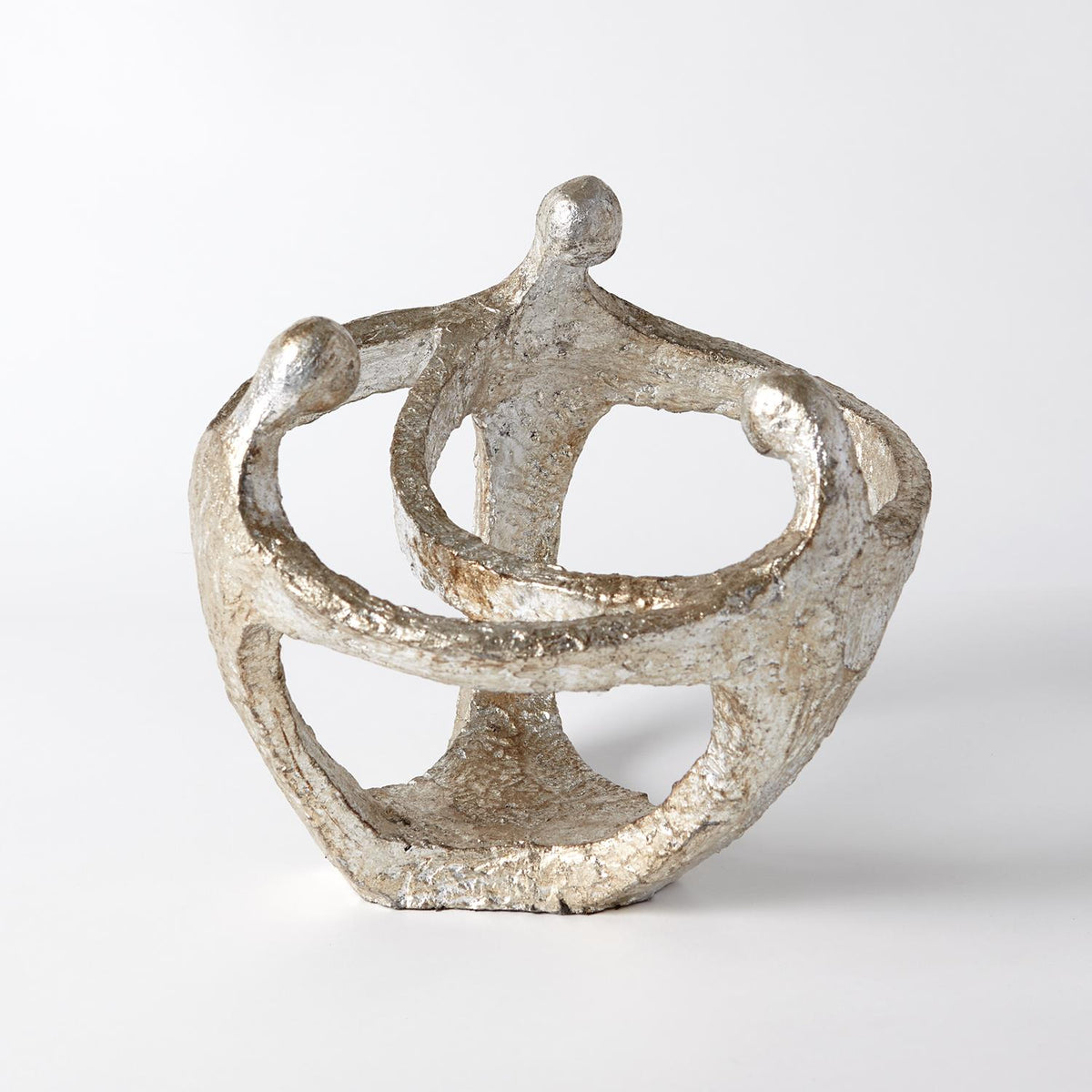 CIRCLE OF FAMILY SCULPTURESILVER LEAF Fine Furniture Purchasing