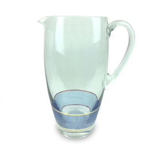 Panthera Indigo Glass Pitcher