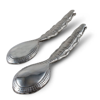 Alligator Figural Serving Set