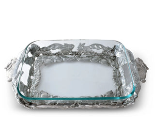 Bunny 3-Qt Casserole W/Pyrex