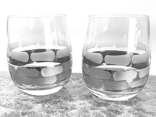 Truro Stemless Wine Set of 2  4" 14 oz