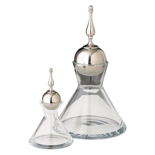 FINIAL DECANTER-NICKEL