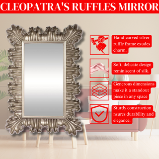 クレオパトラのフリルの鏡