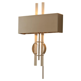 RADIO CITY ELECTRIFIED WALL SCONCE-NICKEL