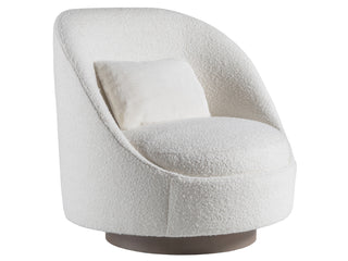 GENEVIEVE SWIVEL CHAIR    BY ARTISTICA UPHOLSTERY
