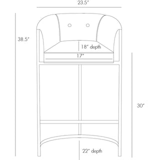 Calvin Bar Stool 2670