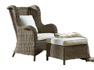 Exuma 2 PC Occasional Chair Set w/beige cushion