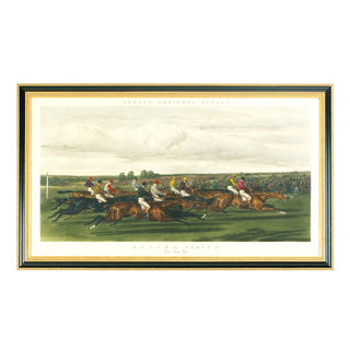 Fores Racing - Run In Hand-Colored Engraving