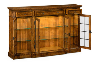 Casual Four Door China Display Cabinet 491027-CFW