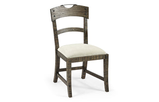 Casual Planked Dining Side Chair 491076-SC-DTD-F400
