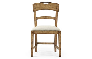 Casual Planked Dining Side Chair 491076-SC-DTL-F400