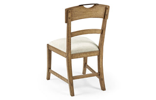 Casual Planked Dining Side Chair 491076-SC-DTL-F400