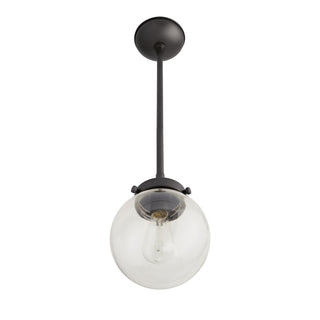 Reeves Small Outdoor Pendant - Contemporary Hanging Light Fixture for Outdoor Spaces