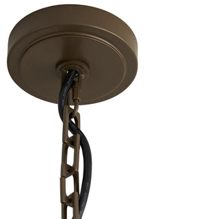 Shani Outdoor Pendant Light - Aged Brass Finish - Stylish Lighting for Gardens and Patios