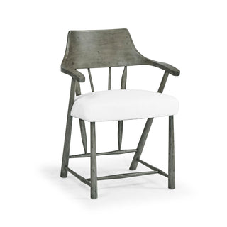 Antique Dark Grey Dining Chair | JC Casual Accents Collection