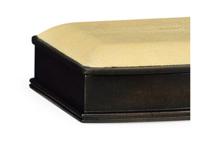 Faux Shagreen Bronze Box (Cream) 494115-FBR-SGC