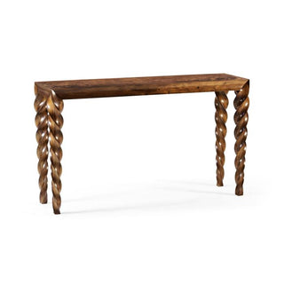 Jonathan Charles Console Table Barley - Walnut