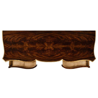 Jonathan Charles Console Table with Gilded Carving