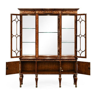 Jonathan Charles Display Cabinet Breakfront Mother of Pearl