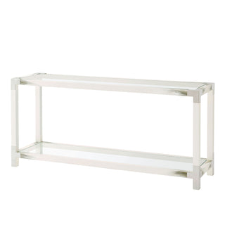 CUTTING EDGE CONSOLE TABLE (LONGHORN WHITE)