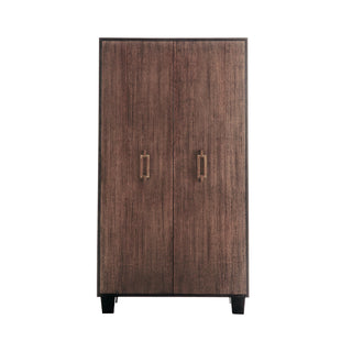 Magnus Cabinet - Oak Veneer with Sable Finish and Brindle Eucalyptus Veneer Doors