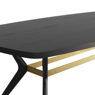 Palto Dining Table - Ebony - Gather Around in Modern Sophistication