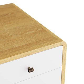 Saylor Desk - Oyster - Clean and Contemporary Workspace Essential