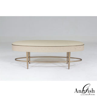 ELLIPSE BENCH-IVORY