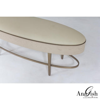 ELLIPSE BENCH-IVORY