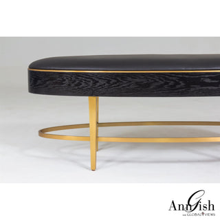 ELLIPSE BENCH-EBONY