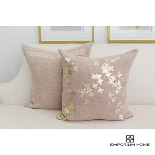 CHRISTIE PILLOW-GOLD/THISTLE