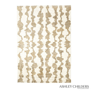 MONITOR RUG-DARK BEIGE/IVORY