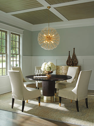 CARLYLE     BY LEXINGTON WALDORF ROUND DINING TABLE