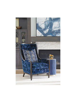 CARLYLE     BY LEXINGTON CHELSEA COBALT ACCENT TABLE