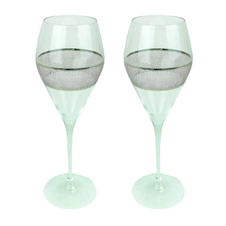 Panthera Platinum prosecco set of 2