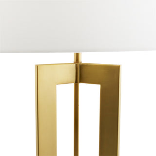 Newman Floor Lamp - Antique Brass and English Bronze Finish