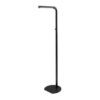 Sadie Floor Lamp: Sleek Illuminator in English Bronze Steel with Swivel Pin Detail