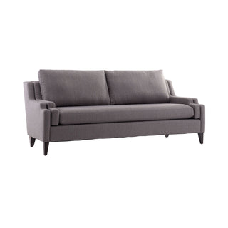 Nola Sofa - Soot Textured Tweed with Grey Ash Wood Legs