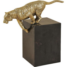 Load image into Gallery viewer, ANTIQUE FINISHED CAST BRASS TIGER