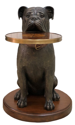 Maitland Smith 8402-30 - Bulldog Accent Table