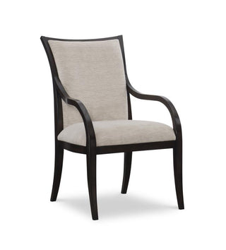 Maitland Smith 88-0246 - LYRIC ARM CHAIR (C-LY46)IN MUSLIN