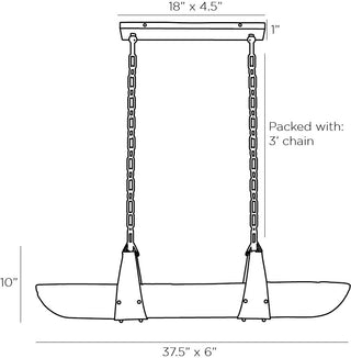 Mykonos pendant light - English bronze, Clear Seedy Glass