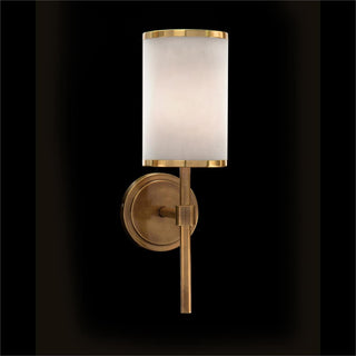 Brass-Banded One-Light Wall Sconce AJC-8909