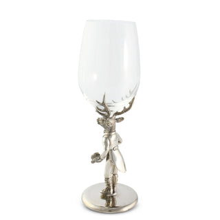 Gentleman Elk Wine Glass