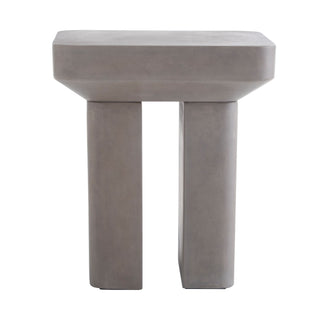 Spiazzo End Table - Natural Finish for Rustic Elegance