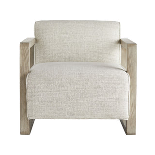 Duran Chair - Fieldstone Gray Linen with Smoke Finish