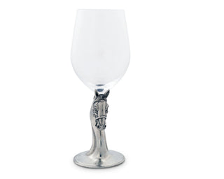 Horse Head Wine Glass