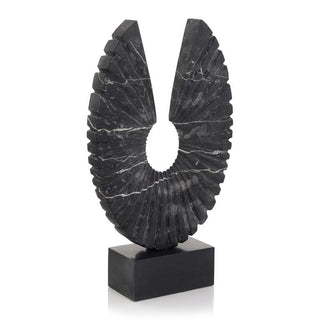 Black Marble Sculpture I JRA-13278