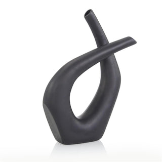 BLACK TORDRE VASE